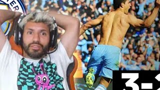 EL KUN AGÜERO REACCIONA AL PARTIDO MAS IMPORTANTE DE SU CARRERA [upl. by Agnew118]