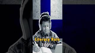 World Highest Literacy Rate shorts facts youtubeshorts [upl. by Norreg]