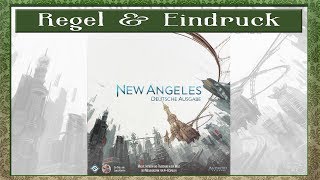 New Angeles Brettspiel Regel amp Eindruck  Asmodee  Fantasy Flight Games [upl. by Bartley]