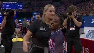 Simone Biles 2024 US Olympic Trials  Day 2 [upl. by Acirdna642]