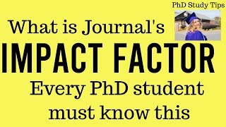 What is impact factor of journals [upl. by Seltzer]