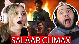 SALAAR CLIMAX SCENE REACTION 🔥 [upl. by Grube]