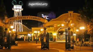 Walt Disney Studios Park Nighttime Entrance Loop [upl. by Ludvig293]