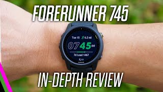 Garmin Forerunner 745 InDepth Review  Running Cycling Strength Training and more [upl. by Ramed]