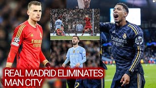 Andriy Lunin the HERO Man City vs Real Madrid 11pen 34 PostMatch Analysis  Arsenal Eliminated [upl. by Nosreffej496]