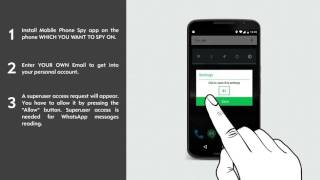 How to install SpyToMobile app [upl. by Alberto259]