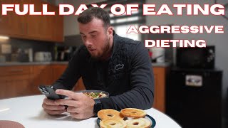 AGGRESSIVE DIET Full Day of Eating 2400cals [upl. by Noryb188]