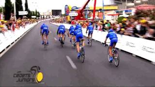 Les CadetsJuniors du Tour de France 2011 [upl. by Ojibbob]