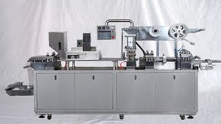 blister packing machine with paper placer Rotary Thermoforming amp Heat Sealing Equipment [upl. by Dalton861]