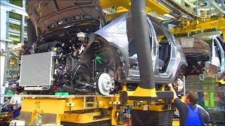 How to make Mercedes Production Aclass w169 plant in Rastatt [upl. by Colt]