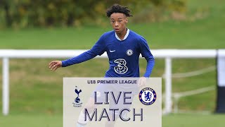 Tottenham Hotspur U18 v Chelsea U18  U18 Premier League  LIVE MATCH [upl. by Idnil]