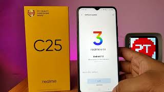 How to System Update Realme C25 [upl. by Reinnej]