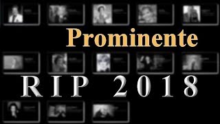 Verstorbene Prominente 2018 [upl. by Napoleon]