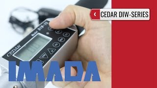 IMADA DIW  Digital Torque Wrench product video presentation [upl. by Trebbor]