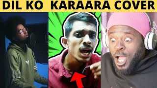 African Reac ts To Dil Ko Karaar Cover ft Noushad AP  Dialogue With Beats  Ashwin Bhaskar [upl. by Fabiano767]