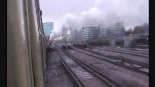 Steam Tornado 60163 rescues snow bound Eurostar passengers 21 Dec 09 [upl. by Clementine]