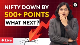 Buy the DIP or Wait  Nifty Correction Analysis  CA Rachana Ranade [upl. by Htyderem]