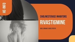 rivastigmine  Uses Dosage Side Effects amp Mechanism  Exelon [upl. by Malina]