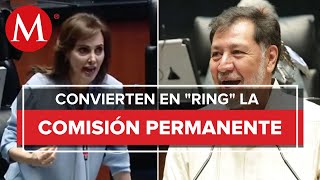 Lilly Téllez llama quotchangoleónquot a Noroña clasista usar a indigente para insultar responde [upl. by Shaughnessy]