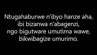 Umurunga wiminsi by Alexis Kagame Aho wenda kibondo Karahanyuze lyrics by Achille [upl. by Sancha17]