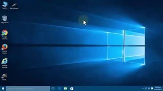 How to change desktop background image in Windows 10  Tutorial [upl. by Lubet]