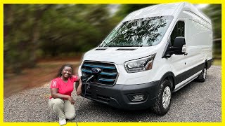 Ford E Transit Electric Campervan Our No Build Conversion Plans and Walkthrough [upl. by Ihel831]