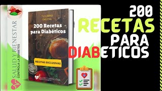 200 recetas para diabeticos [upl. by Namhcan]