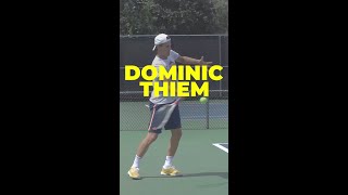 DOMINIC THIEM FANTASTIC FOREHAND IN SLOWMOTION [upl. by Dibbrun]