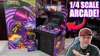 This REPLICA 14 Scale TMNT Turtles In Time Arcade Is BADASS [upl. by Ferree738]