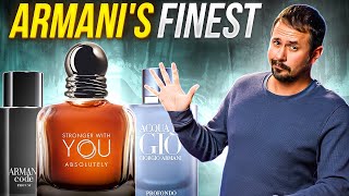 Top 5 BEST Armani Fragrances For Men [upl. by Halas260]