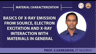 Basics of Xray emission from source electron excitation and Xray interaction [upl. by Feodore154]