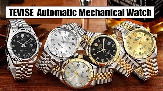 TEVISE 629001 Automatic Mechanical Watch [upl. by Sparks]