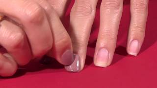 TUTO  Dépose et pose de vernis semipermanent sur base peel off Peggy Sage [upl. by Zanze]