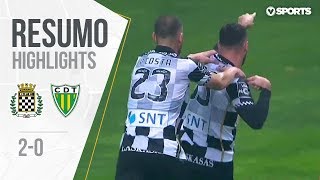 Highlights  Resumo Boavista 20 Tondela Liga 1819 13 [upl. by Denzil]