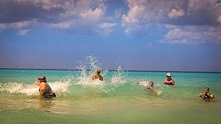 Sexy girl with her son her nephews her mother her brother her friends Varadero Beach Cuba [upl. by Grewitz]