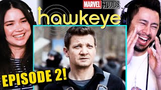 HAWKEYE Episode 2 Reaction  Marvel  1x2  quotHide And Seekquot [upl. by Noami]