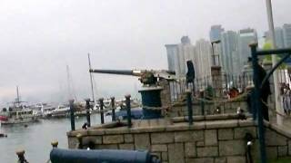 香港のがっかりスポット・ヌーンデイガン NOONDAY GUN IN HONG KONG [upl. by Lenuahs]