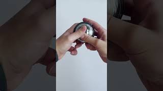 Gyro Ball Tutorial 🔮 gyroball gripstrength forearms forearmworkout shorts [upl. by Euqinom]