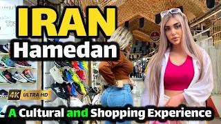 IRAN WALK 🇮🇷 A Cultural and Shopping Experience  Exploring Hamedans Traditional Bazaar [upl. by Ettezzil]