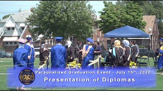 Fordson High School 2020 Personalized Graduation Event  Condensed Version Part 2 [upl. by Mintun165]