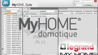 Legrand Myhome comment configurer une commande de base 067552 éclairage et automatisme [upl. by Allez]
