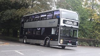 Pelican Bus amp Coach Demonstrator UU11 DDD “On loan to First SY” 38880 working X78 to Doncaster [upl. by Velvet264]