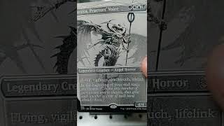 Atraxa Praetors Voice Metal Engraved MTG Proxy mtg laserengraving [upl. by Gris]