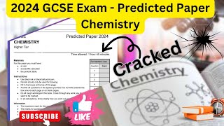 2024 Chemistry Paper GCSE AQA  Predicted paper walkthrough  Single  Combined Science Higher [upl. by Austina]