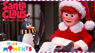 Kris Kringle Delivers Presents 🎁🧑‍🎄  Santa Claus Is Comin To Town  Movie Moments  Mini Moments [upl. by Novad]