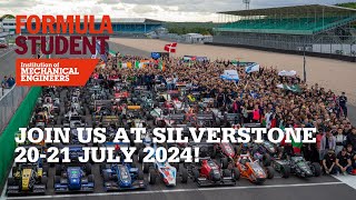 Join us for Formula Student 2024 at Silverstone [upl. by Aneerhs554]