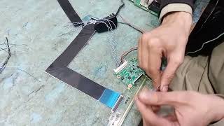 How to make LVDS Cable complete guide step to step Samsung original board [upl. by Asteria]