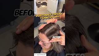 Banish Gray Roots  Quick Fix Between Color Appointments [upl. by Ostraw]