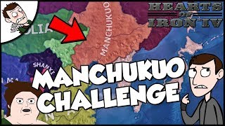 Manchukuo Tries to Defeat Japan Challenge Hearts of Iron4 hoi4 [upl. by Brenn]