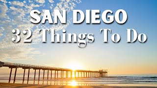 San Diego Bucket List  32 TOP Things To Do In San Diego [upl. by Aneg]